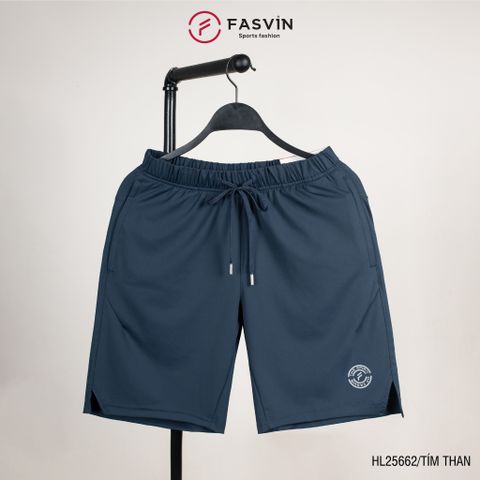  Quần Short Nam Thể Thao FASVIN HL25662 Vải Thun Lạnh Cao Cấp Mềm, Nhẹ, Mát, Hàng Nhà Máy 