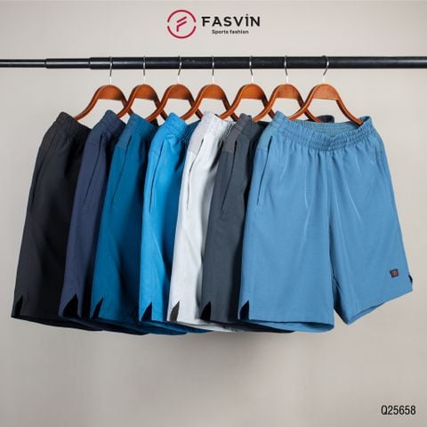  Quần Đùi Nam Thể Thao FASVIN Q25658 Vải Gió Đẹp Nhẹ, Mát Hàng Nhà Máy Chất Lượng Cao 