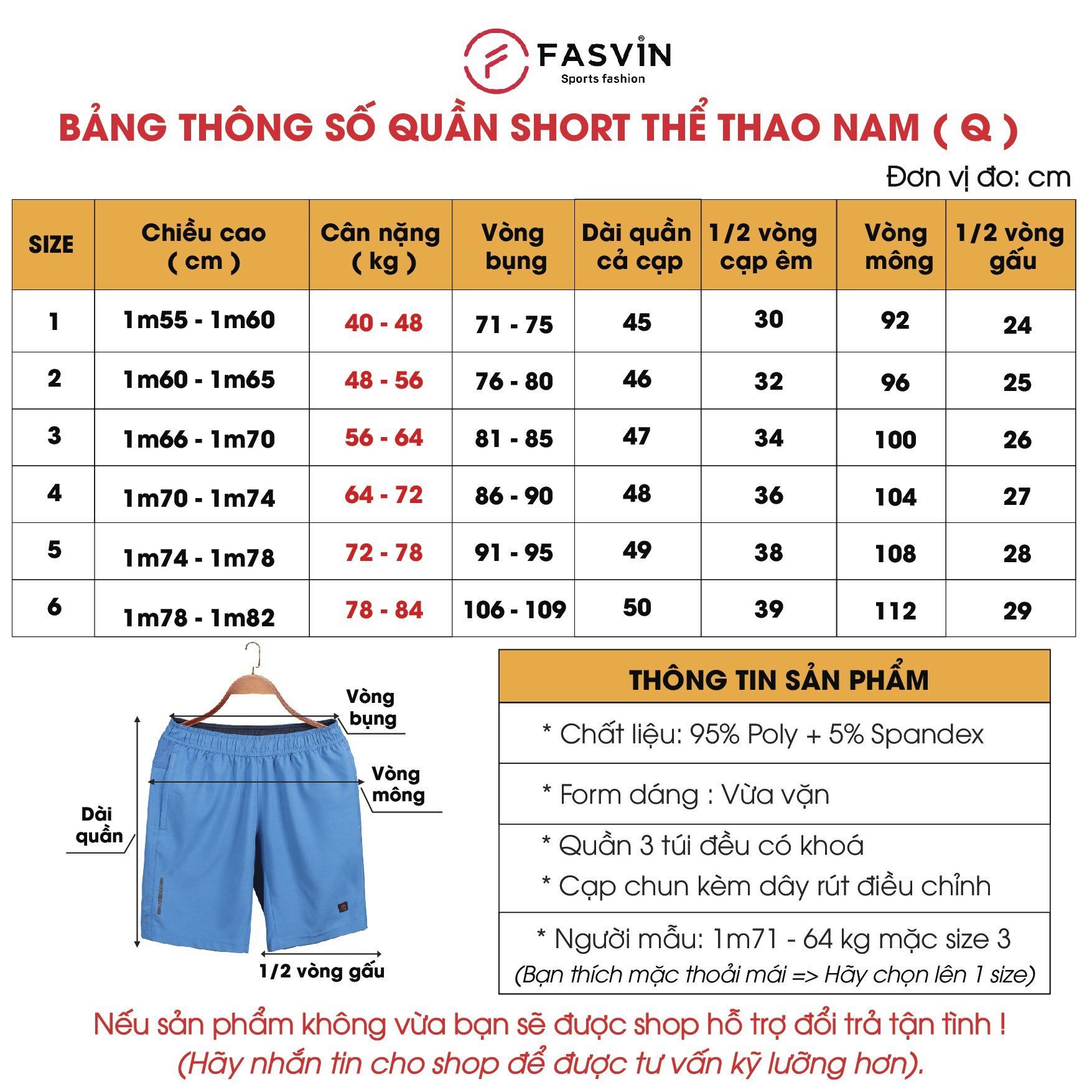  Quần Đùi Nam FASVIN Q24617 Vải Gió Mềm, Mát, Đẹp Hàng Nhà Máy Chất Lượng Cao Phù Hợp Thể Thao Hay Mặc Nhà 