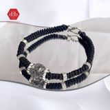  Vòng dây thắt đá phong thủy - Vòng thắt Thạch Anh Tóc Đen dành cho Nam - Gemstone Bracelets Ddreamer 