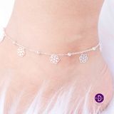  Lắc Chân Hoa Mai Bạc 925 - Flower Silver Anklet 305LCT 