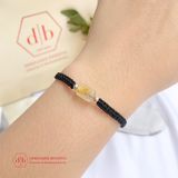  Vòng Dây Thắt Lu Thống Thạch Anh Tóc Vàng - Vòng Dây Thắt Đá Thiên Nhiên - Gemstone Bracelets Ddreamer 