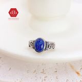  Nhẫn Lapis Bản To Thick Wave Pattern Gem- 031SR 