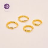  Essential Basic Hoops - Gold Plated Earrings - Khoen Tròn Hoop - Chỉ Tròn 2li (10mm-13mm) - 2996BTK & 2997BTK 