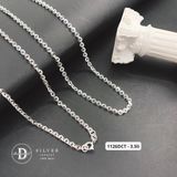  Dây Chuyền Nam Trơn Xích Oval 3.5li - Dây chuyền Bạc 925 - Silver 925 Necklace Basic Chain Ddreamer 