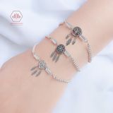  Vòng Tay Bi Mix Charm Heart Dreamcatcher - Vòng Tay Bi Bạc 925 Mix Charm Bạc Cá Tính 