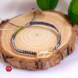  Vòng Thắt Basic Charm Infinity (Dây loang màu) 