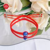  Vòng dây thắt đá phong thủy - Vòng thắt Sapphire Nước - Gemstone Bracelets Ddreamer 