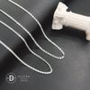 Dây Chuyền Nam Trơn Xích Dẹp Infinity - Dây chuyền Bạc 999 - Silver 999 Necklace Basic Chain Ddreamer