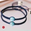 Vòng Thắt Basic Kết Hợp Đá Aquamarine