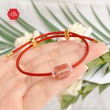  Vòng đá dây cứng Lu Thống Chiêu Tài - Đào Hoa Mini Thu Hút Tình Duyên - Gemstone Bracelets Ddreamer 