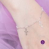  Cross Silver Bracelet - Lắc Tay Thánh Giá Bạc 925  865VTT 