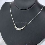  Dây Chuyền Bạc 925 Eyelash Silver Necklace 309DCH 