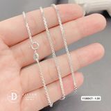  Dây Chuyền Trơn Dây Mì Hộp Trụ Chữ S Đủ Size - Dây chuyền Bạc 925 - Silver 925 Necklace Basic Chain Ddreamer 