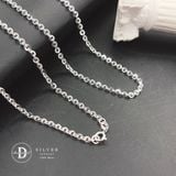  Dây Chuyền Nam Trơn Xích Oval 3.5li - Dây chuyền Bạc 925 - Silver 925 Necklace Basic Chain Ddreamer 