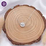  Dây Chuyền Nữ Mặt Xà Cừ Tròn Đính Ngôi Sao La Bàn - Compas Star - Silver 925 Necklace Ddreamer - 1181DCH 