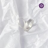  Nhẫn Bạc 925 Bản Nhám Đơn Giản - Nhẫn Bản Trơn Đơn Giản - Minimal Silver Ring 