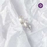  Nhẫn Bạc 925 Bản Nhám Đơn Giản - Nhẫn Bản Trơn Đơn Giản - Minimal Silver Ring 