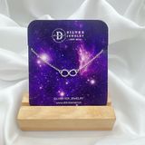  Infinity Silver Necklace - Dây Chuyền Bạc 925 037DCT 2 