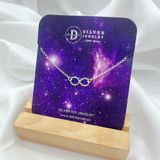  Infinity Silver Necklace - Dây Chuyền Bạc 925 037DCT 2 