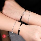  Vòng Thắt Couple Phối Charm Bạc 925 Hình Vô Cực - Infinity 