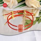 Vòng đá dây cứng Lu Thống Chiêu Tài - Đào Hoa Mini Thu Hút Tình Duyên - Gemstone Bracelets Ddreamer 