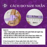  Couple Rings - Nhẫn Cặp Kiểu Nhẫn Bản Bo Tròn-2119NT 