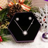  Snowflake Christmas Gift Jewelry Set - Bộ Trang Sức Hoa Tuyết - Quà Tặng Giáng Sinh 