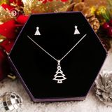  Christmas Tree Christmas Gift Jewelry Set - Bộ Trang Sức Cây Thông Noel - Quà Tặng Giáng Sinh 