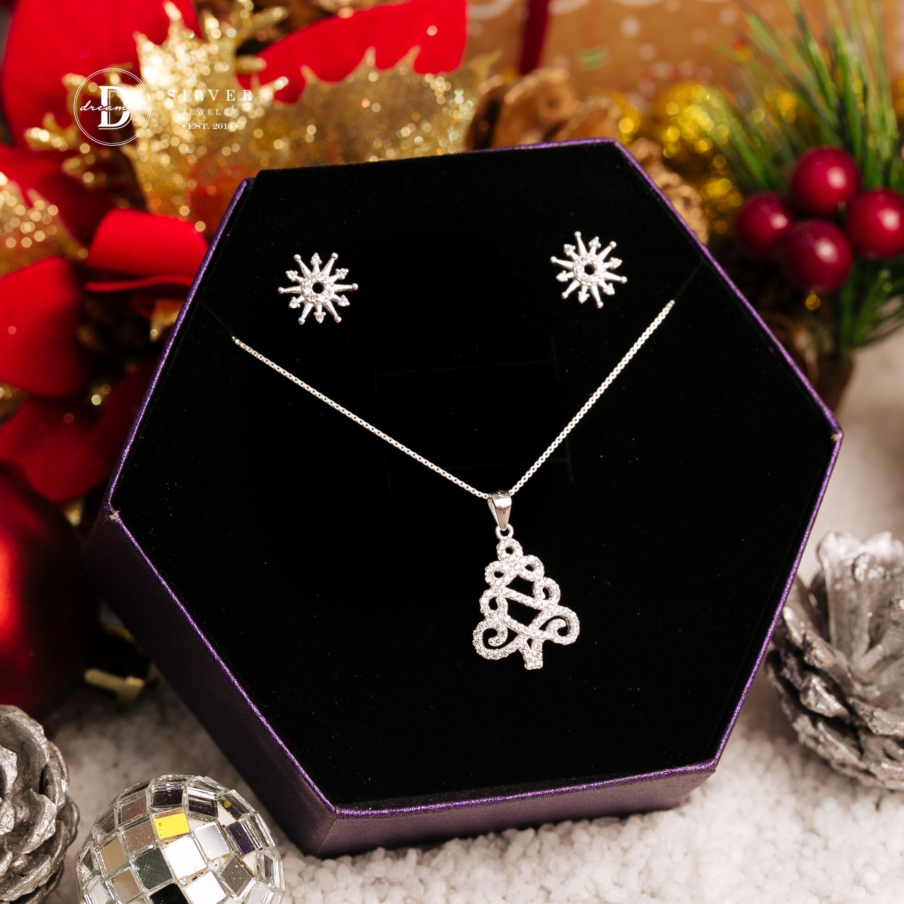 Christmas gift jewelry top