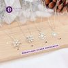 Snowflake Silver Necklace - Dây Chuyền Bạc 925 Hoa Tuyết Ddreamer