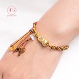  Vòng Charm Tay Phật Bình An & Cầu May Mắn - Vòng Thắt Thủ Công Charm Bạc 925  Đá Phong Thủy Ddreamer 