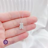  Mini Sparkling Gummy Bear Silver Necklace - Dây Chuyền Gấu Đính Đá Bạc 925  - Ddreamer 1203DCH 