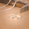 Personalised Basic Flat Surface Wire Sterling Silver Ring - Nhẫn Bản Trơn Khắc Chữ 2466NT