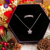  Snowflake and Star Christmas Gift Jewelry Set - Bộ Trang Sức Ngôi Sao và Hoa Tuyết - Quà Tặng Giáng Sinh 