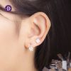 Snowflake Silver Earrings - Bông Tai Hoa Tuyết Bạc 925 2296BTT