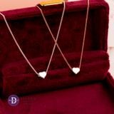  Only Love Mini Heart Silver Necklaces - Dây Chuyền Trái Tim Bạc 925 - Dây Chuyền Valentine - Ddreamer 012DCT 
