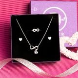  Jewelry Gift Set - Bộ Trang Sức Infinity - Hình Vô Cực Nữ Tính - Infinity Gift Set 