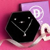  Jewelry Gift Set - Bộ Trang Sức Simple Heart Trái Tim Trơn Nữ Tính - Heart Gift Set 