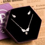  Jewelry Gift Set - Bộ Trang Sức Trái Tim Cánh Thiên Thần Sang Trọng - Wings Gift Set 