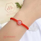  Vòng dây thắt đá phong thủy - Vòng thắt 1 Viên Đá Đơn Giản - Gemstone Bracelets Ddreamer 