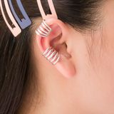  Hoa Tai Bạc 925 Kẹp Vành Earcuff 5 Lines Twist & Flat Và 5 Line Trơn 1405EC 644EC 253EC 