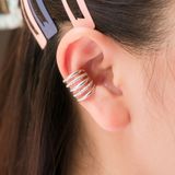  Hoa Tai Bạc 925 Kẹp Vành Earcuff 5 Lines Twist & Flat Và 5 Line Trơn 1405EC 644EC 253EC 