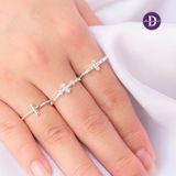  Nhẫn Bạc 925 Thánh Giá - Đai Bi Đính Đá Royal Cross 2291NH Ddreamer 