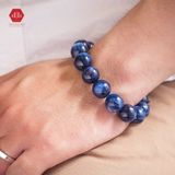  Vòng Tay Nam Chuỗi Đá Thiên Nhiên -- Đá Phong Thủy Sapphire 13Li 