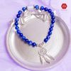 Vòng Đá Phong Thủy - Lu Thống Moon Vát & Đá Lapis Phối Charm Bạc 925 Dream Catcher