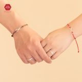  Vòng Tay Thắt Couple Charm Bạc 925 Hình Vô Cực - Infinity 