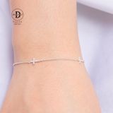  Cross Silver Bracelet - Lắc Tay Thánh Giá Bạc 925 Kiểu Unisex 1092VTT 