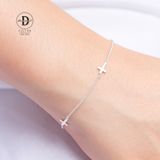  Cross Silver Bracelet - Lắc Tay Thánh Giá Bạc 925 Kiểu Unisex 1092VTT 