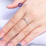  Minimal Cool Chain Sterling Silver Ring - Nhẫn Bạc 925 Bản Xích Trơn 2323NT Ddreamer 